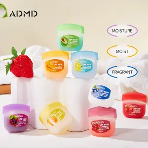8 Counts/set Lip Balms Set, Fruit & Flower Scents, Moisturizing and Long-Lasting, Suitable for All Skin Types, Perfect Gift Choice, Lip Product, Hydrating Lip Balm