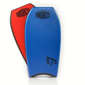 Morey Mach 7X 41.5-42.5" Bodyboard - Choose Size and Color (Blue/Red, 41.5")