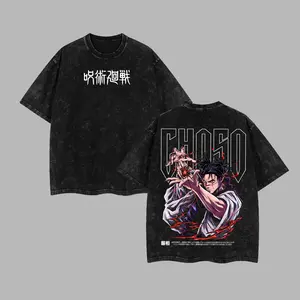 Choso  Jujutsu Kaisen Anime Retro Unisex Acid Washed T-Shirt, Hoodie, Oversized Unisex Anime Merch, Soft Cotton Streetwear Clothes, Unisex Manga Apparel, Gift for Anime Fans, Christmas Gift