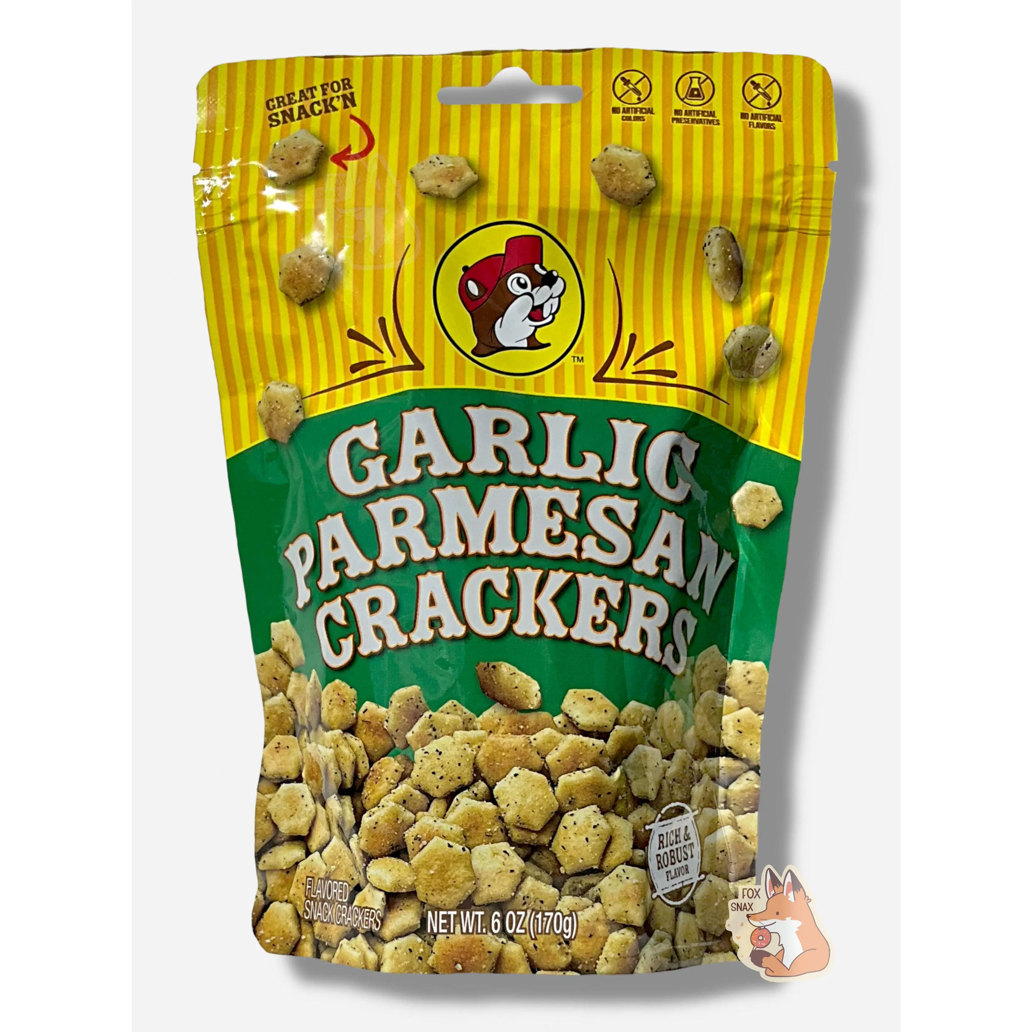 Buc-ee's Garlic Parmesan Crackers Buc-ee's Garlic Parmesan Crackers