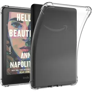 Clear Case for - Kindle Paperwhite 12th Gen 2024 (7") & Kindle Colorsoft Signature Edition (7") - Lightweight, Scratch-Proof   Cover, Clear