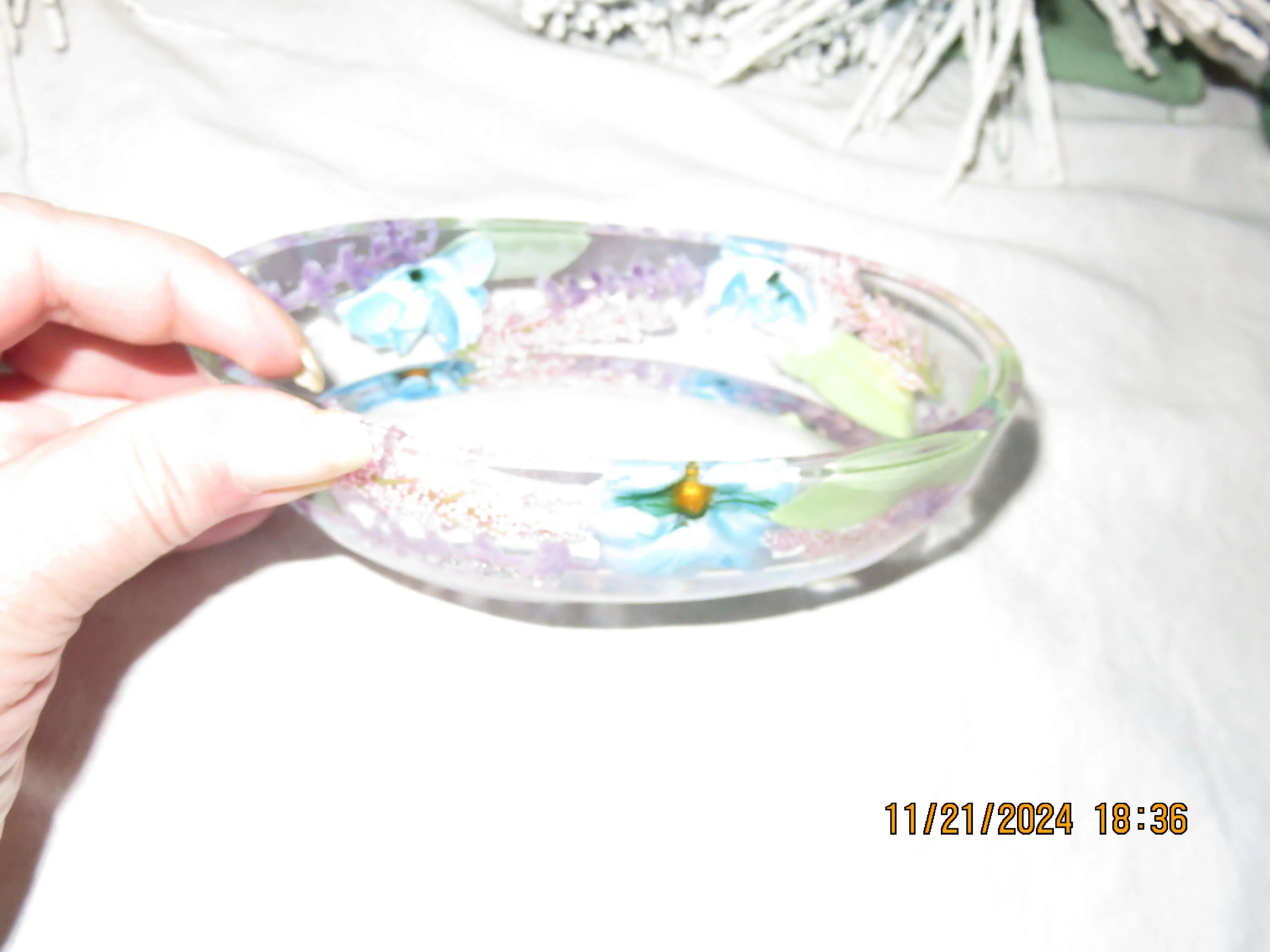 Acrylic Bowl for Home and Kitchen Use - Durable and Easy to Clean