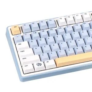 134 Keys Little Penguin PBT Keycaps 5-Side Dye-Sublimation Cherry Profile Custom KeyCaps, Durable Keycap Set for Cherry MX Switches Mechanical Gaming Keyboards (60%/65%/75%/80%/100% Layout)