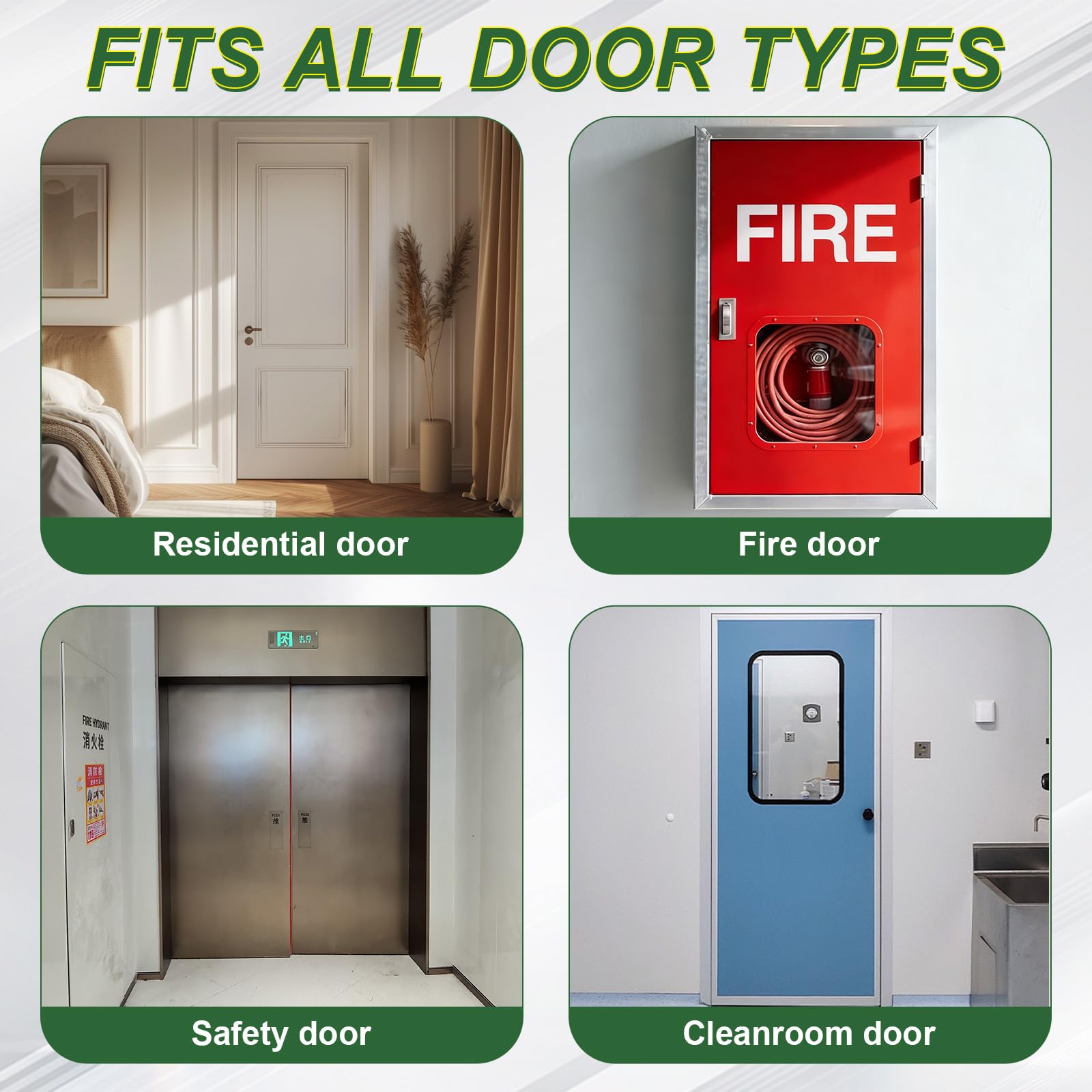 Universal Door Hinge Adjustment Tool, 14-19mm Hinge Gap Adjusting Wrench, Manual Hinge Repair Tool for Home, Office, Store Doors and Property Maintenance