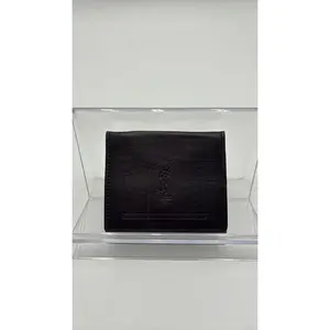 Pre-owned Leather Luxury Bags & Accessories YSL Card Coin Case, Black Date Code: NODC041826 Entrupy ID: HDM22X4