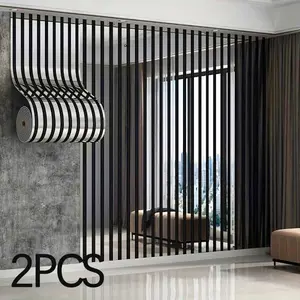 Thick Vintage Retro 3D Glossy Decorative Mirror Self-Stick Wallpaper, Easy Peel & Stick, Removable Waterproof Wall Sticker for Living Room Kitchen Bedroom