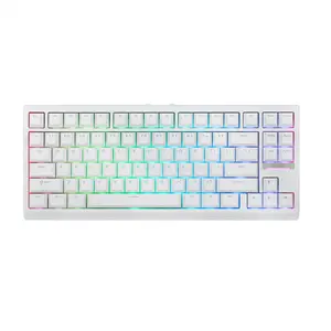 EPOMAKER G84 80% Gasket QMK/VIA Custom Mechanical Keyboard with Hot-Swappable Keys RGB Backlit Shine-Through PBT Keycaps Tri-Mode 2.4Ghz/BT/Type-C thocky creamykeyboards desk accessories keyboards for gaming creamy keyboard