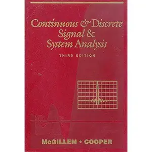USED-Continuous and Discrete Signal and System Analysis (The ^AOxford Series in Electrical and Computer Engineering) by Clare D. McGillem (Hardcover)