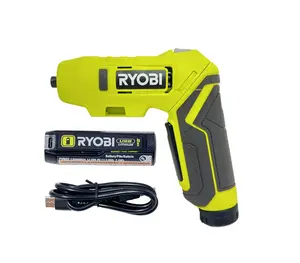 NEW 4 Volt USB Lithium Screwdriver Kit with USB Lithium Battery and Charging Cable by Ryobi