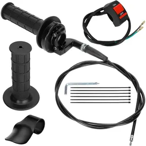 7/8" Mini Bike Throttle Cable Assembly Kit For Coleman CT200U,CT200U-EX,BT200X,Baja Warrior,MB200,DoodleBug DB30,79CC CT100U,CC100X,Motovox Predator 212cc,166cc,6.5hp