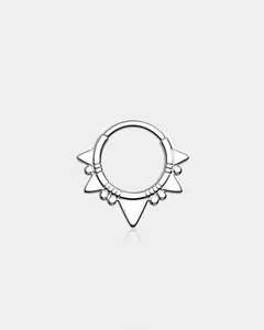 Triangle Punk Daith Septum Ring