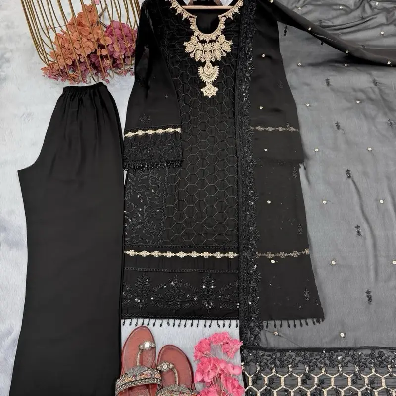 Women premium designer outfit Pakistani suit Indian casual party wear wedding collection
