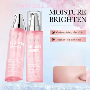Sakura Collagen Hydrating Toner - Lightweight Texture, Gently Nourishing, Face Care Products, Skin Care Products