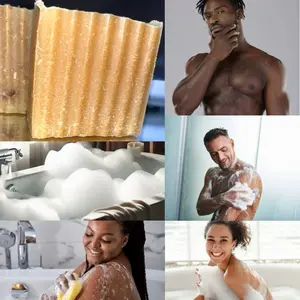 Tallow Body Soap for Skin Care Regular Edition Natural Ingredients Softening & Gentle Cleansing Coconut Daily Moisture Shea