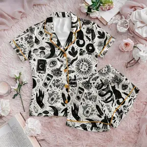 WitchyThings pajamas, gift for friends, gift for her, set for women, Loungewear set women, cute pajamas