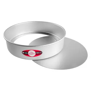 Fat Daddio's PCC-123 Round Cheesecake Pan, 12 x 3 Inch, Silver