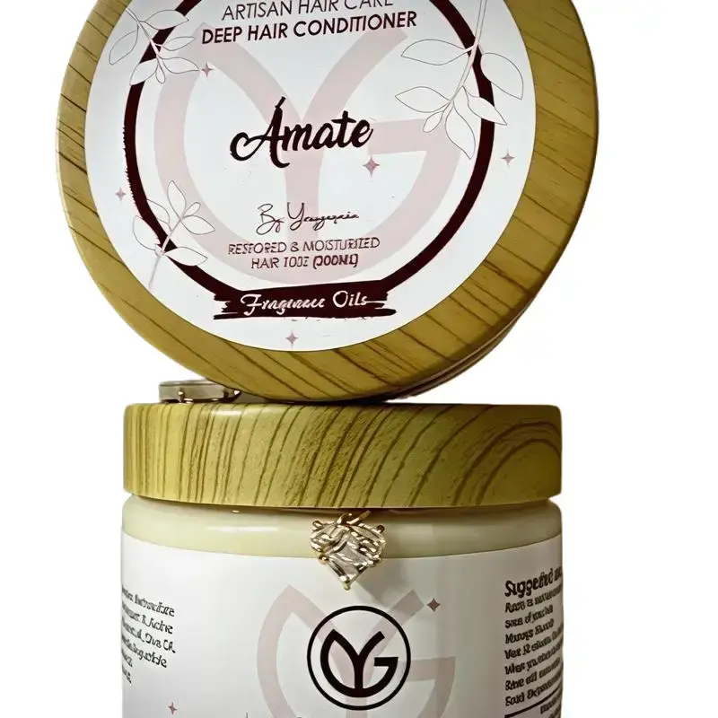 Ámate Deep Hair Conditioner with Aloe Vera, Suitable for Daily Use, Oil-Thickening Formula for Comfort and Cleansing