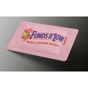 Funds R' Low "Need a Sugar Daddy" Funny Credit Card Skin