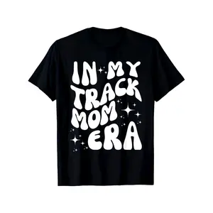 My Track Mom Era TShirt Retro Track And Field Design With Lap Track Graphics Soft Polyester Tee Suitable For Gym Outdoor Activities And Track Meets Unisex Gift For Track Moms Yearround Casual Sportswear