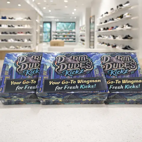 DormDudesKickz Sneaker Break- THREE BOXER