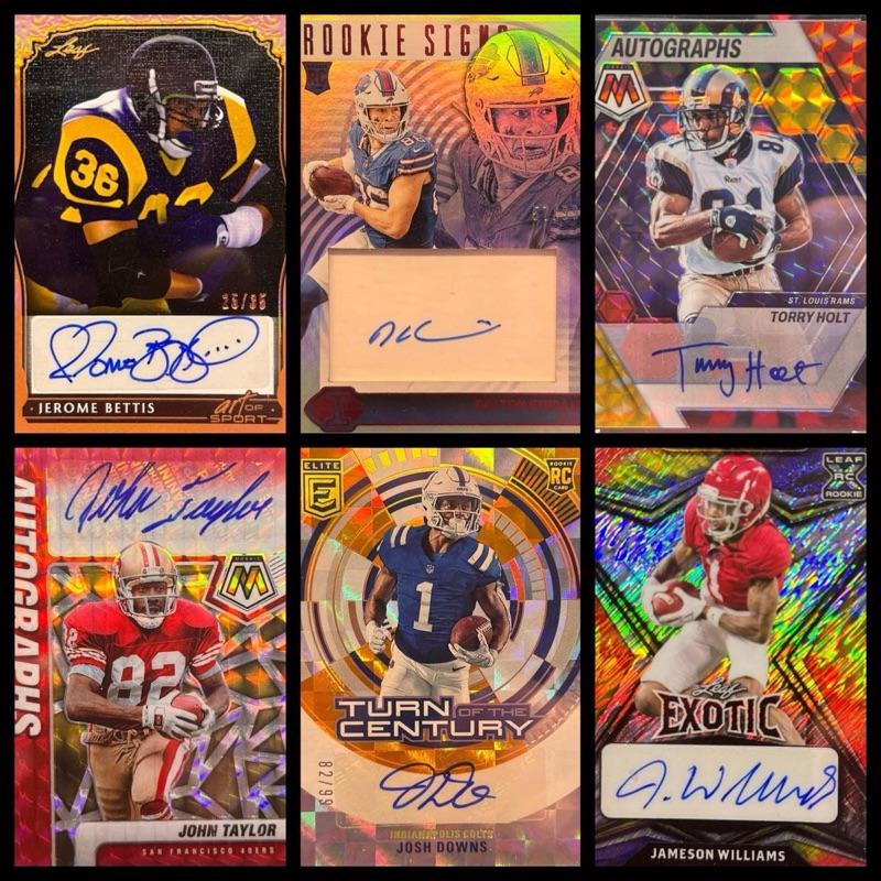 Clearly Football 650 Autograph Pack with One Card Per Pack