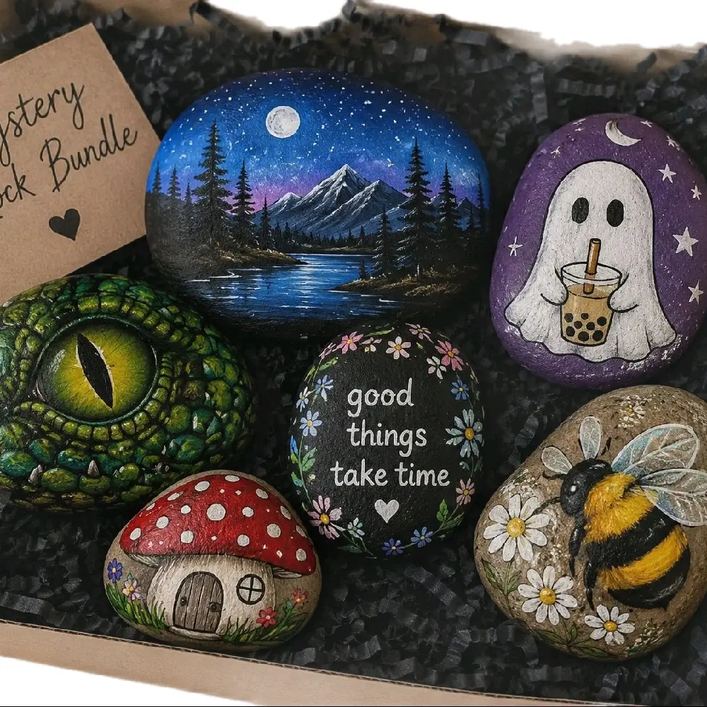 Custom Cartoon Inspired Rocks