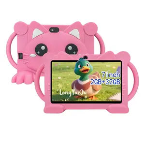 7 Inch Educational Entertainment Learning Machine, Android Os Tablet, Multiple Smart Apps, Movies Reading Music, Christmas Gift, Blue/