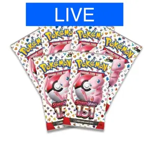 Pokemon 151 - Single Booster Pack - English-Opened LIVE