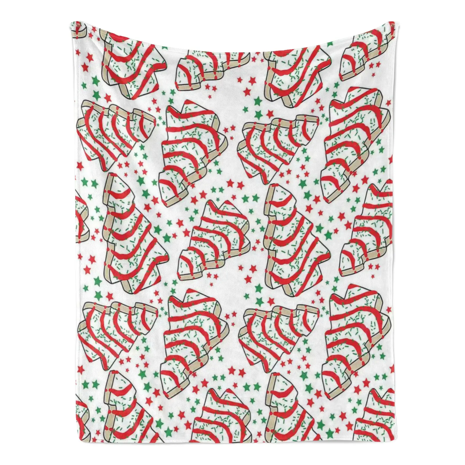 HIGHLAND Soft Fleece Blanket - Highland Cow, Christmas Tree, Snack Cakes Motif Designs - Animal Inspired Bed Warmer Throw - Ideal Festive Gift for Adults (Cow Print Blankets for Home-Office Use), Highland Cow Blanket