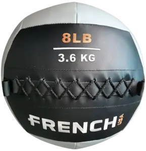 French Fitness Soft Medicine Wall Ball 8 lb (New)