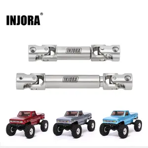 INJORA Stainless Steel Center Drive Shafts for Redcat Ascent-18 1/18 RC Crawler