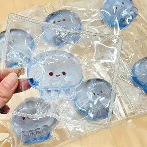 Taba Squishy Jellyfish, a Cute Sensory Fidget Toy Designed to Relieve Stress And Anxiety. It'S a Fun Desk Accessory That Quickly Rebounds, Making It an Enjoyable Pinching Toy, Perfect for Holiday And Birthday Gifts