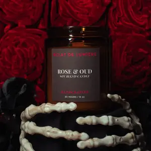 Rose & Oud Candle (8 oz)