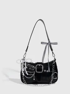 Women's Fashionable Star & Moon Design Crossbody Bag, Casual Versatile Shoulder Chain Crossbody Bag for Daily Used, Trendy All-match Commuter Bag, Crossbody Shoulder Purses, Adjustable Shoulder Bag