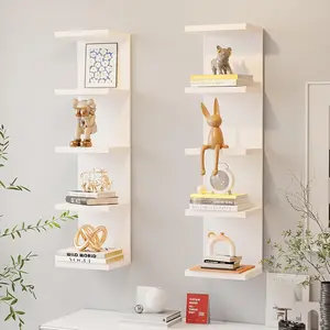 Simple Design Multi-Layer Shelf Storage Rack, Ideal for Organizing Books, Bedroom Storage, Office Decoration, Compact Small Space Solution