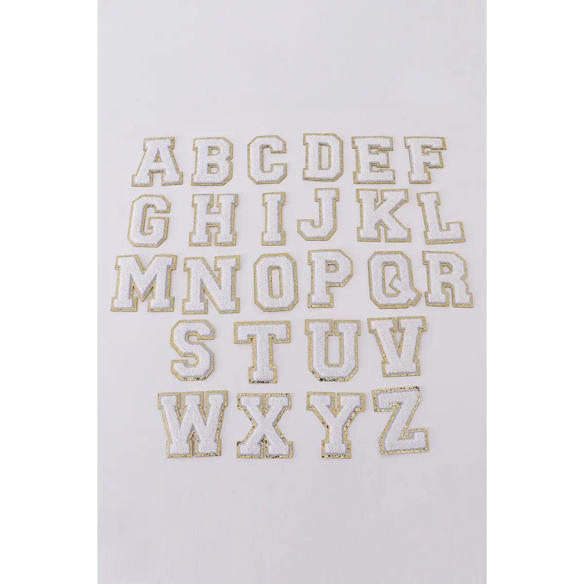 White A-Z Letter Stickers, DIY Scrapbooking & Stamping Toy Accessory, Sticker