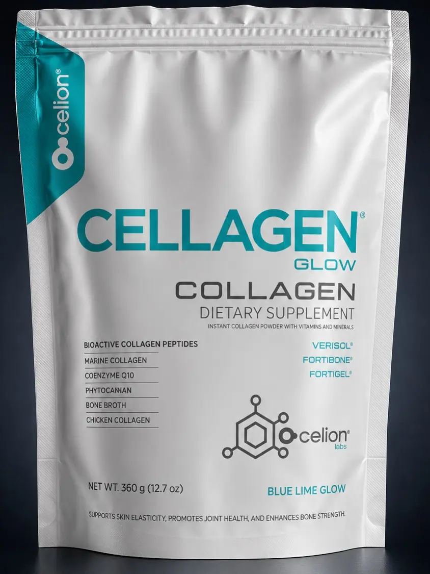 Cellagen Glow Collagen Dietary Supplement-Blue Lime Glow