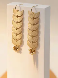 Women's Moon Ear Hook Stud Earring, Plain Design, Sexy Style, All Season Wear, Fashionable High-End Look, Unique Personality