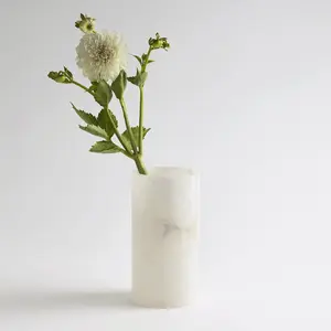 Santo Alabaster Tall Vase