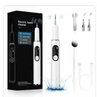 CURVY MOON Oral Plaque Remover Electric Teeth Cleaner with 5 Adjustable Modes Tartar Remover for Teeth Dental Calculus Removal Kit Powerful Plaque Defense