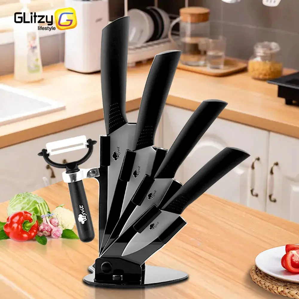 Ceramic Knives Set with Stand Ceramic Knives Set with Stand