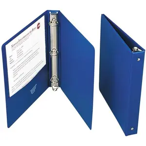 Skilcraft NSN4098646 8.5 x 11 x 1 in. Loose-Leaf 3-Ring Binder - Letter, Blue