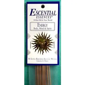 Energy Essential Escences Incense Sticks 16 Pack