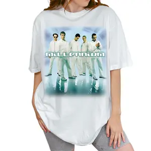 Backstreet Boy Millennium Shirt, 90s Boy Band Tee, Vintage BSB Tour Shirt, Bsb Fan Gift for Men for Women