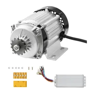 VEVOR 750W Electric Brushless DC Motor Kit - 48V 2700rpm Motor with Upgraded Speed Controller for Go Karts E-Bike Motorcycle Scooter