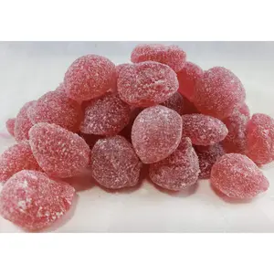 Cranberry Hard Candy Drops 3-Pack - 13.5 Ounces of Candy