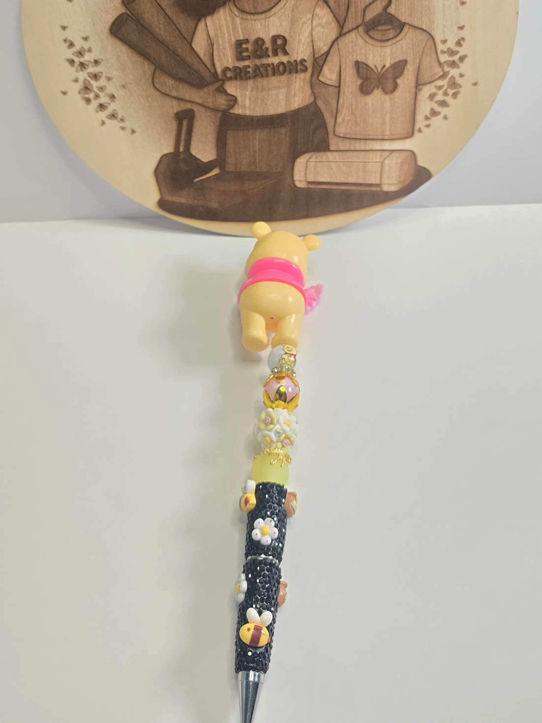 Handmade Decorative Beaded Pen-CLAIM IN LIVE