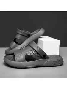 New Men's Slippers, Ultra-Light Soft Sole, Anti-Slip, Breathable, Ideal for Home, Bathroom, Shower, Odor-Resistant, Versatile Casual Shoes