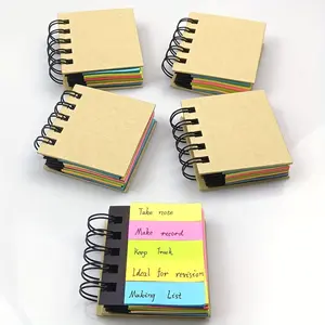 Portable Sticky Note Set, 5 Different Colors Sticky Note Set, Self-adhesive Notes, Page Markers, Paper Tabs, Office Stationery & Supplies, Sticky Label