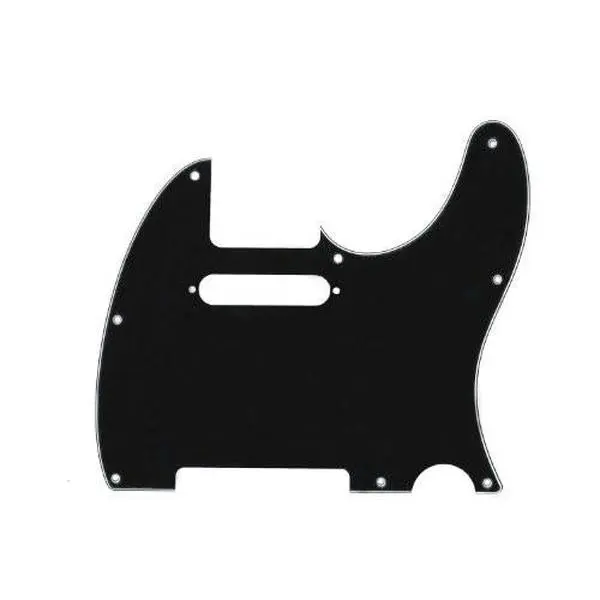 ChromaCast 3 Ply Black Tele Style Pickguard ChromaCast 3 Ply Black Tele Style Pickguard